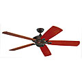 Cyclone 60-inch Energy Star British Bronze Outdoor Ceiling Fan