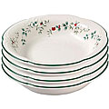 Winterberry Salad/ Pasta Bowls (Set of 4)