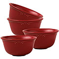 Deep Ruby Bowls (Set of 4)