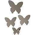 Butterfly Adhesive Mirrors (Set of 3)