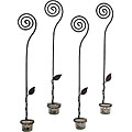 Curly Long Wire Wall Sconces (Set of 4)