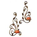 Reversed Candle Sconce Set
