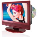 GPX TD1510R 15.4-inch Red HDTV/ DVD Player