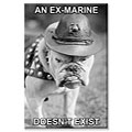 Wilbur Price 'An Ex Marine Doesn't Exist' Giclee Canvas Art