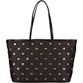 Fendi Tessuto Zucca Black Shopping Tote