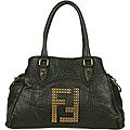 Fendi Green Leather De Jour Bag