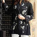 Cotton 'Midnight Mums' Jacket (India)