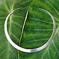 Sterling Silver 'Moonbeams' Choker (Thailand)