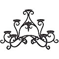 Iron 8-light Fireplace Candelabra