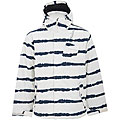 Sessions Pals Men's Large Smoke Tie Stripe Snowboard Jacket