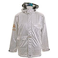 Sessions Neff Men's Studio White Large Snowboard Jacket
