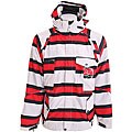 Sessions Fire Fly Men's Red Stripe Extra Large Snowboard Jacket