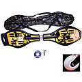 Skulls Yellow Caster Skateboard