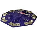 Blue Four-fold 48-inch Blackjack Table Top