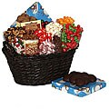 Popcorn Factory Sporting Snowmen Basket
