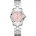 Tag Heuer Women's Aquaracer Stainless Steel Pink Diamond Watch