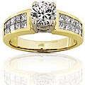 18k Gold Certified 2ct TDW Diamond Engagement Ring (G-H, VS-SI) (Size 6.5)