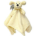 Piccolo Bambino Yellow Dog 'Cuddly Pals' Soft Blanket