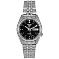 Seiko Men's 5 Automatic Dark Blue Dial Stainless Steel Watch