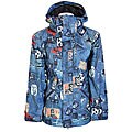Grenade Fiend Men's Blue Denim Snowboard Jacket