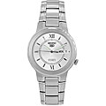 Seiko Men's 5 Automatic Silver Dial Stainless Steel Watch