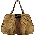 Fendi New Forever Brown Ombre Zucca Tote