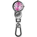 Dakota Women's Elite Pink Dial Clip Watch