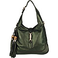 Gucci New Jackie Green Small Hobo