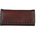 Prada Craquele Red Wallet