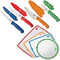 Garden fresh 12-piece Flex Mat and Cutlery Set