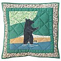 Wilderness Bear 16-inch Throw Pillows (Set of 2)