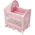 Graco Travel Lite Portable Crib with Bassinet in Sally