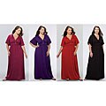 Kiyonna Clothing Women's Plus Size Grecian Maxi Dress