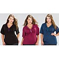 Kiyonna Clothing Women's Plus Size Bohemian Braided Top