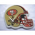 San Francisco 49ers Helmet Clock