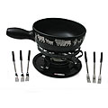 Swissmar F66890 Appenzell Ceramic 9-piece Cheese Fondue Set