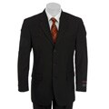 Adolfo Men's Black 3-button Suit