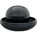 Garden Odyssey Black Ceramic Orb Fountain