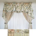 Springfield Pole Swag Valance (22 in. x 140 in.)
