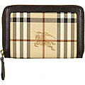 Burberry Ziggy Haymarket Medium Wallet