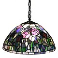 Tiffany-style Tulip Hanging Lamp