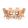Teak 'Niza' 7-piece Patio Dining Set