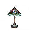 Tiffany-style Poppy Table Lamp