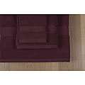 12-peice Calcot Zero-twist Burgundy Bath Towel Set