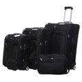American Tourister 4-piece Black Luggage Set