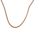 Sterling Silver Beige Leather Cord Necklace
