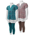 SWAK Girls Floral Print Tunic and Legging Set