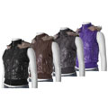 Santoori Brand Junior's Plush Trim Quilted Vest