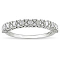 10k Gold 1/2ct TDW Diamond Semi-eternity Ring (H-I, I2-I3)