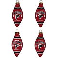 Atlanta Falcons Teardrop Ornaments (Set of 4)